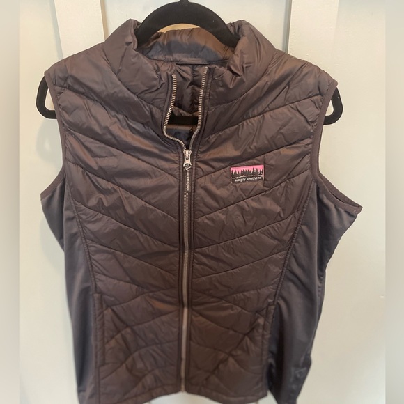 Simply Southern Jackets & Blazers - Simply Southern Black Quilted Vest jacket warm women’s size 2XL XXL